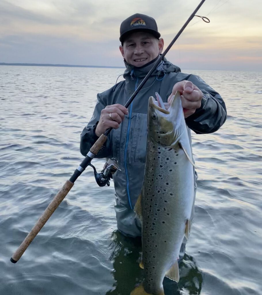 Sea trout fishing